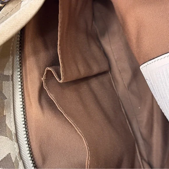 Coach Carly Signature Monogram Hobo 2007 Authentic Shoulder Bag with Dust Bag - Picture 9 of 14